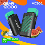 Vozol Gear 12000 Watermelon Ice 💨 ‣ Vape ‣ Only 15€👍