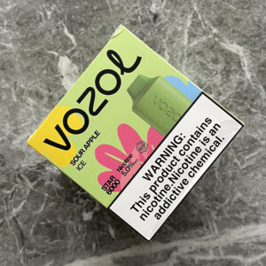 Vozol Star 6000 Sour Apple Ice 💨 ‣ Only 14€👍