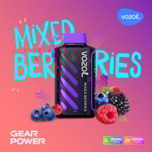 Vozol Gear Power 20000 Mixed Berries 💨 ‣ Vape ‣ Only 9€ 👍