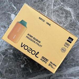 Vozol Star 6000 Kiwi Guava Passion Fruit 💨 ‣ Only 14€👍