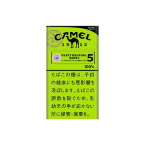Camel Craft Menthol Berry 5 100's (SuperSlims) 🍂