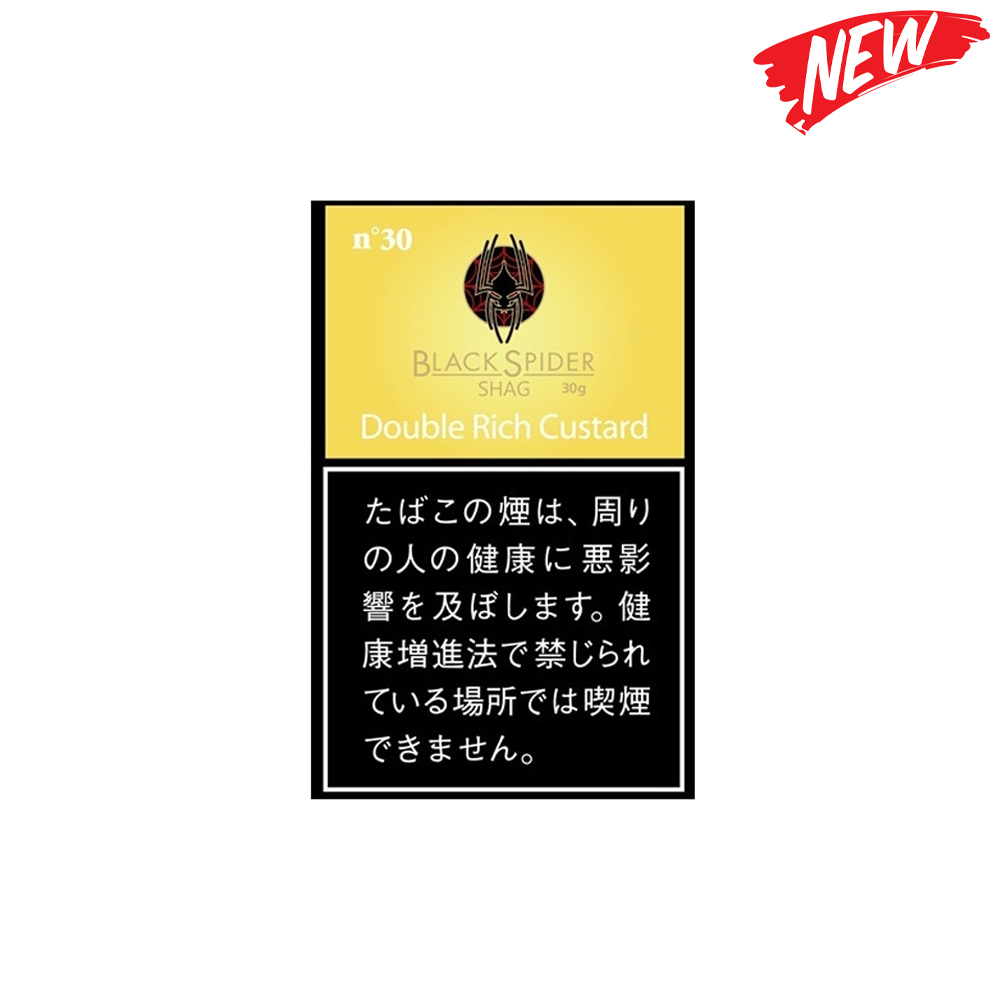 Black Spider Double Rich Custard 30g 🍂 ‣ Worldwide 🚀