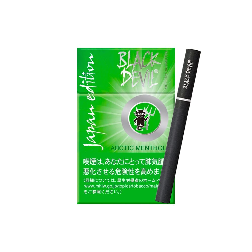 Black Devil Arctic Menthol 🍂 ‣ Duty Free Price ‣ Only 6€👍